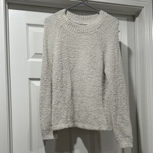 Stars Above Soft White Sweater